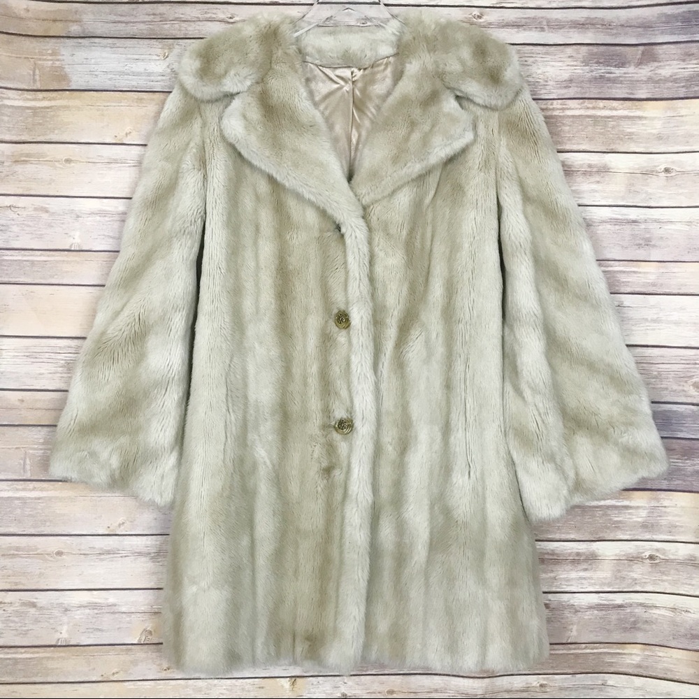 Vintage Faux Fur Coat
